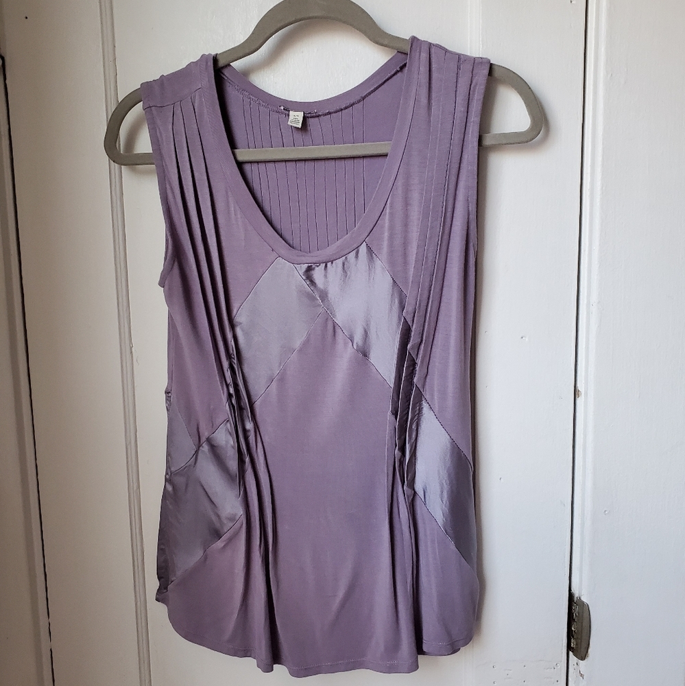 Bordeaux | Silk Lavender Tank